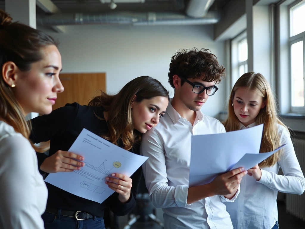 Tým adtrixo v industriálním prostoru