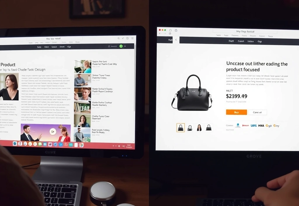 Srovnání landing pages